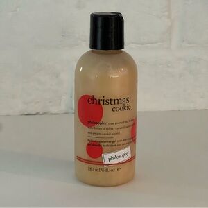Philosophy Christmas Cookie Shower Gel with Red Accents